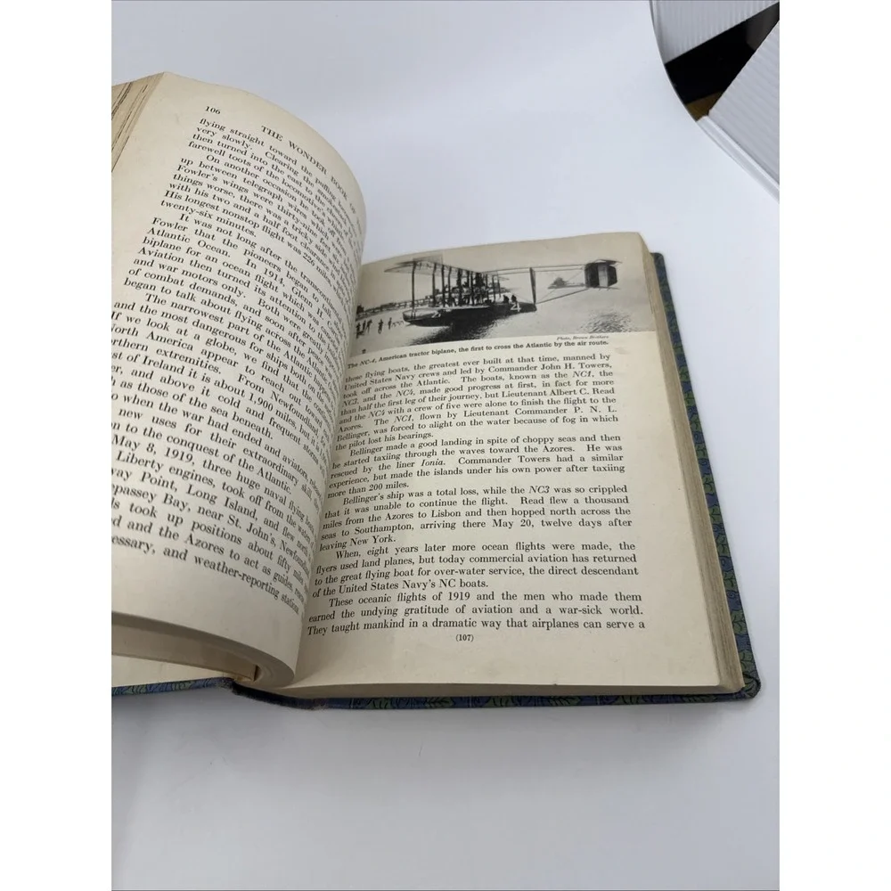 The Wonder Book of the Air by CB Allen & Lauren Lyman 1941 HB book Ex Library‎